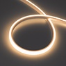 Лента герметичная WAVE-TOP-PU-A144-10x10mm 24V Warm3000 (5 W/m, IP68, 1m, wire x1) (Arlight, Вывод боковой, 3 года)