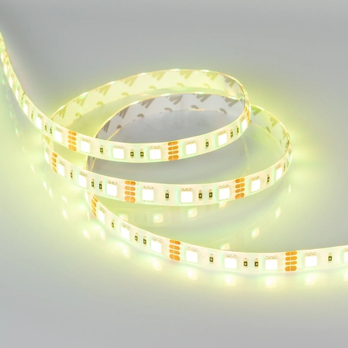 Лента светодиодная герметичная RTW-SE-B60-10mm 12V RGB (14.4 W/m, IP65, 5060, 5m) (Arlight, -)