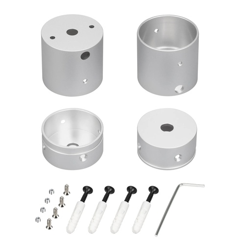 Крепление MOONLIGHT-VT-CEILING-DL-D30-SILVER (Arlight, Алюминий)