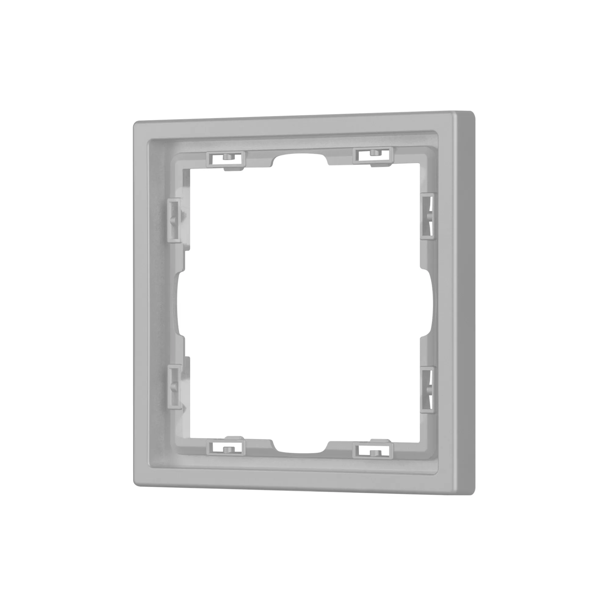 Рамка пластиковая FRM-NOBE-SFPL-1-IS (Arlight, Никель) - изображение товара