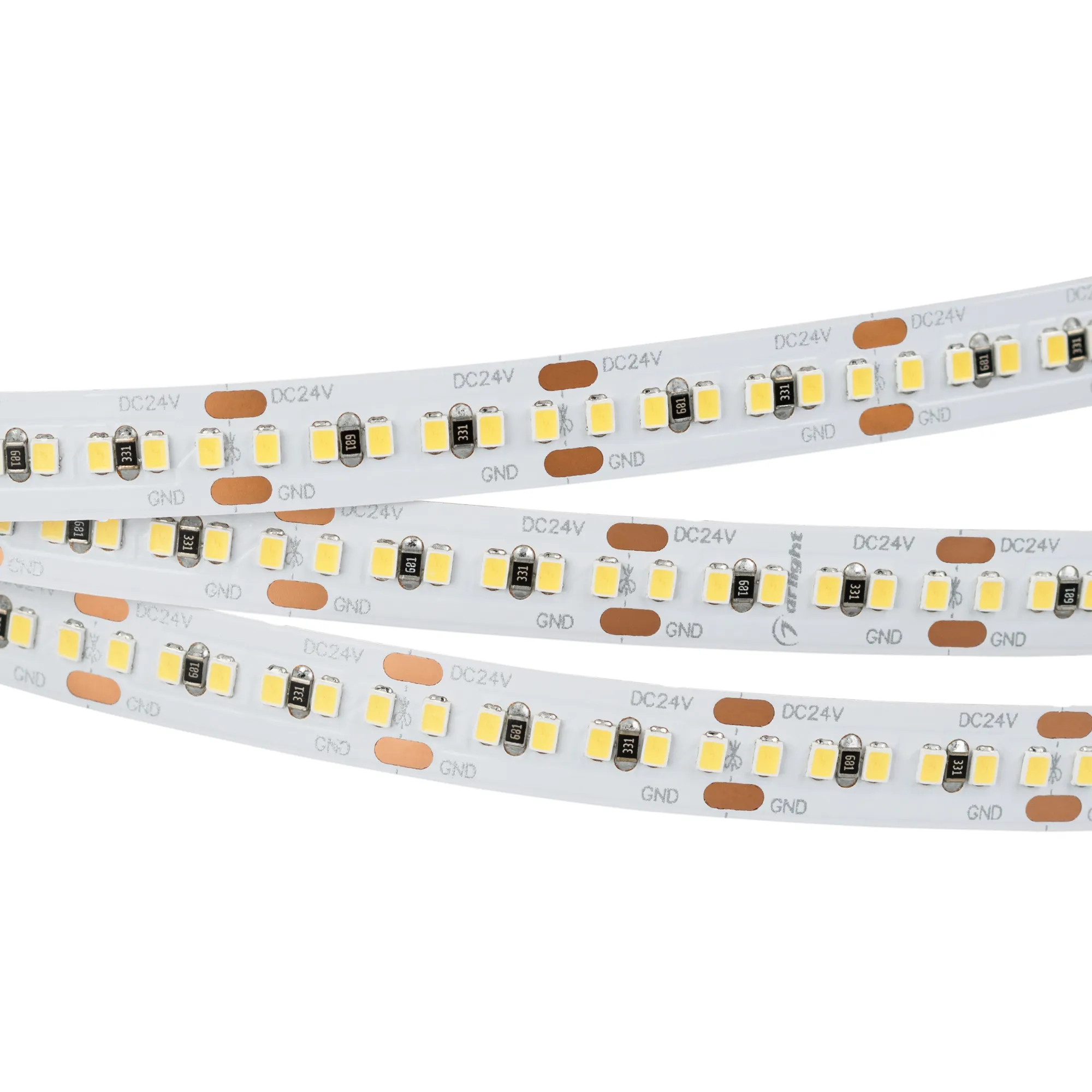 Лента светодиодная MICROLED-5000 24V Day5000 8mm (2216, 300 LED/m, LUX) (Arlight, 8 Вт/м, IP20)