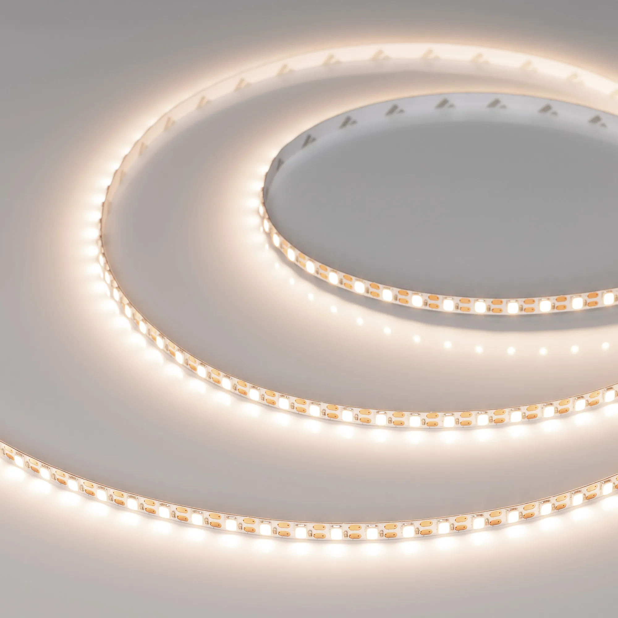 Лента FC-A120-5mm 24V Warm3500-CX1 (10 W/m, IP20, 5m) (Arlight, резка 1 светодиод) - изображение товара