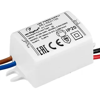 Блок питания ARJ-KE21150 (3W, 150mA) (Arlight, IP20 Пластик, 3 года) - изображение товара