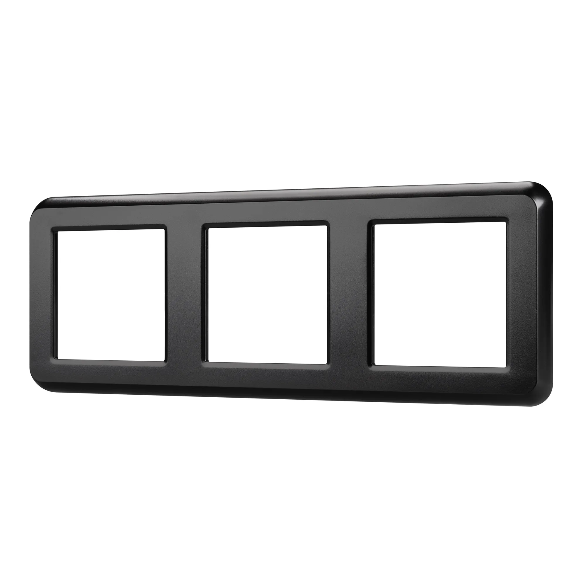 Рамка пластиковая FRM-VERSA-PL-3-BK (Arlight, -) - изображение товара