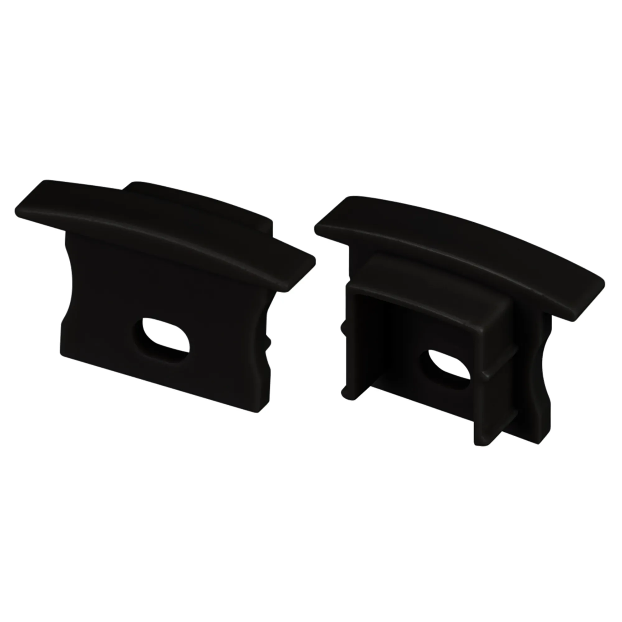 Заглушка LINE-2315-F с отверстием BLACK (Arlight, Пластик) - изображение товара