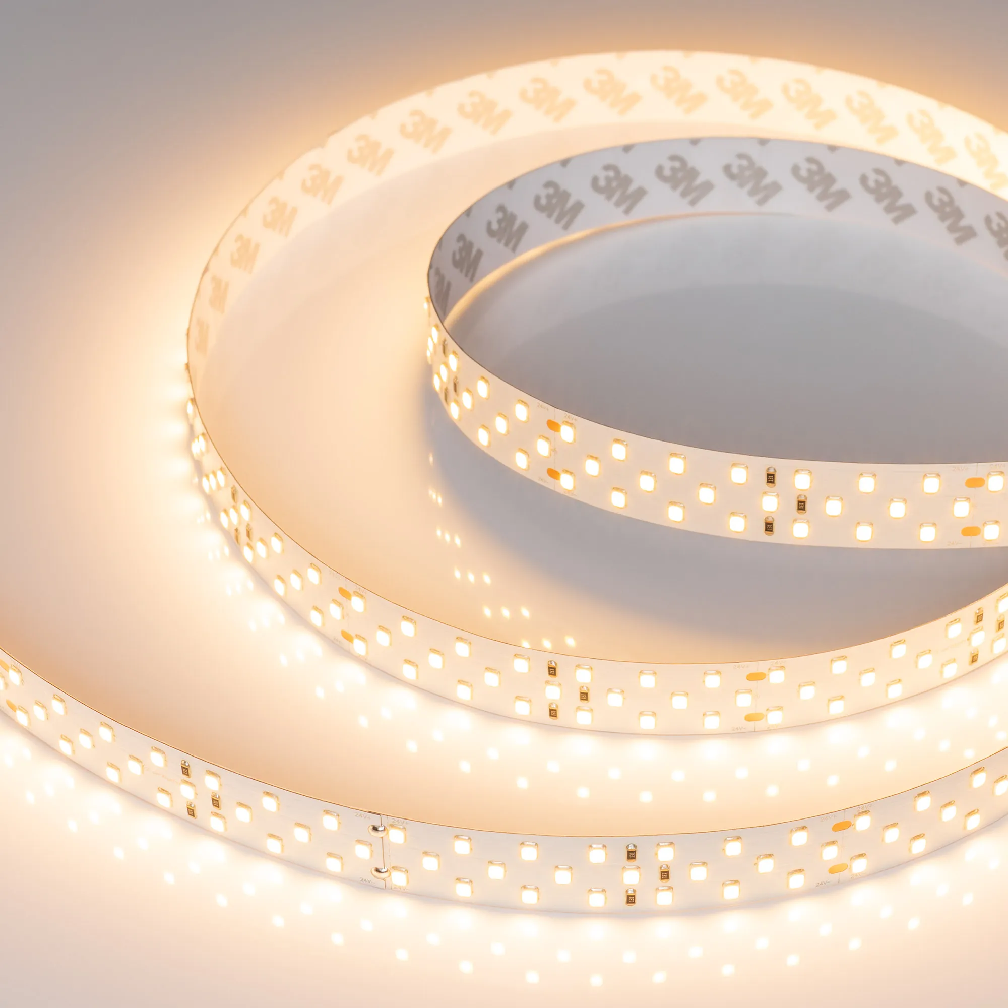 Лента светодиодная RT-A252-19mm 24V Warm2700 (27 W/m, IP20, 2835, 5m) (Arlight, Открытый)