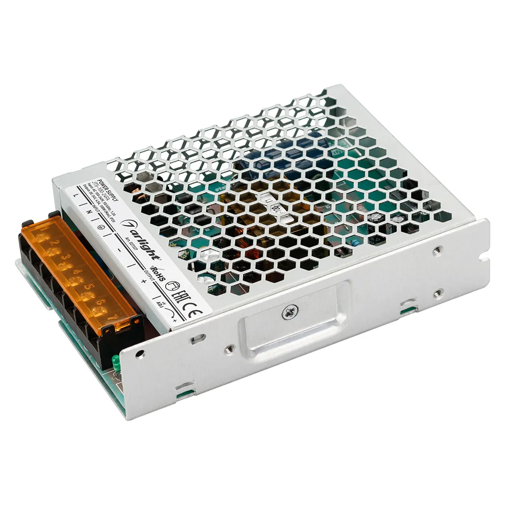 Блок питания JTS-100-24-FA (24V, 4.5A, 108W) (Arlight, IP20 Сетка, 3 года) - изображение товара